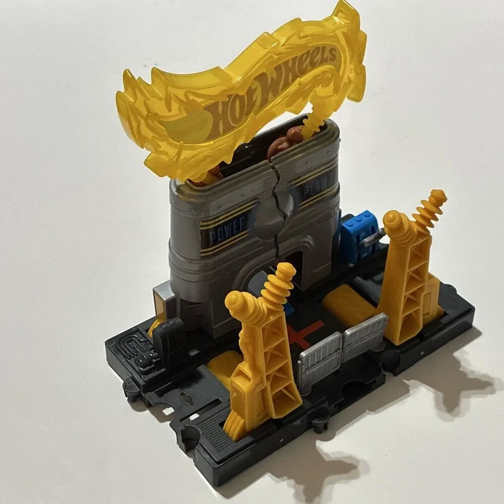 Hot Wheels Gorilla Attack Power Plant FMY98 Track Set Piece Pop-Up Gorilla Toy